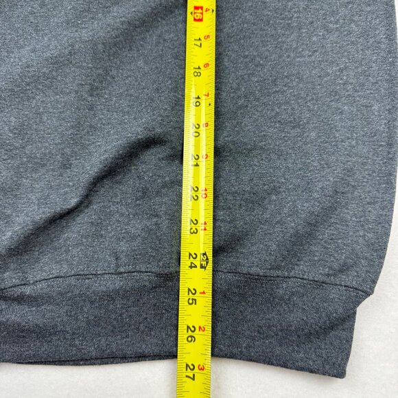 Athletic Works Men's Fleece Dark Gray Sweatshirt M (38-40) Moisture Wicking NWT - Picture 10 of 10